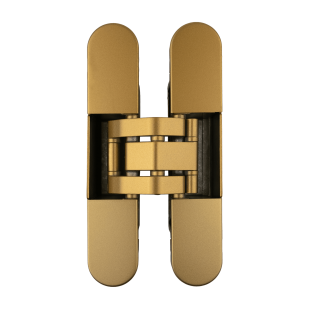 ZAWIAS WPUSZCZANY INVISACTA 230 3-D 60 KG POZŁACANY MATOWY