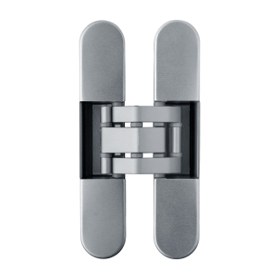 ZAWIAS WPUSZCZANY INVISACTA 235 3-D TPP 40 KG (4 NAKŁADKI) CHROMOWANY MATOWY