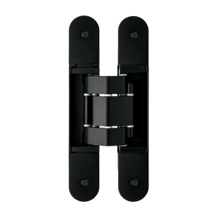 ZAWIAS WPUSZCZANY INVISACTA 310 3-D 120 KG (4 NAKŁADKI) LAKIEROWANY NA CZARNO RAL 9005