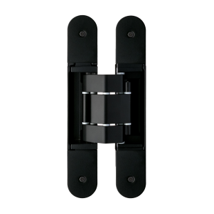 ZAWIAS WPUSZCZANY INVISACTA 311 3-D 140 KG (4 NAKŁADKI, WKRĘTY) LAKIEROWANY NA CZARNO RAL 9005