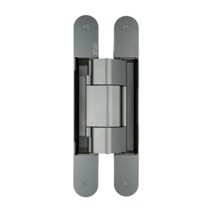 ZAWIAS WPUSZCZANY INVISACTA 343 3-D 200 KG (4 NAKŁADKI, WKRĘTY), NIKLOWANY MATOWY