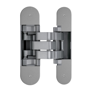 ZAWIAS WPUSZCZANY INVISACTA 570 3-D 60 KG (4 NAKŁADKI PRZYKRĘCANE) NIKLOWANY MATOWY