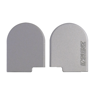 NAKŁADKA NA ZAWIAS K1019, CHROMOWANA MATOWA