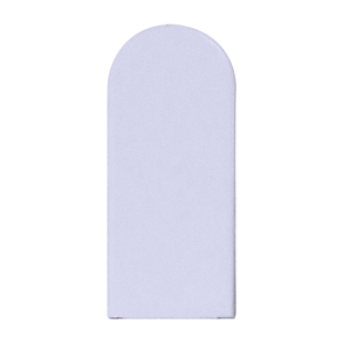 NAKŁADKA NA ZAWIAS K2460 MAŁA, LAKIEROWANA NA BIAŁO