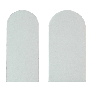 NAKŁADKA NA ZAWIAS K2460 [DUŻA 20 SZT. + MAŁA 20 SZT.], CHROMOWANA MATOWA