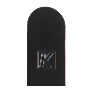 NAKŁADKA NA ZAWIAS K2460 DUŻA, LAKIEROWANA NA CZARNO