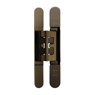 ZAWIAS WPUSZCZANY KUBICA K2460 BRĄZOWIONY