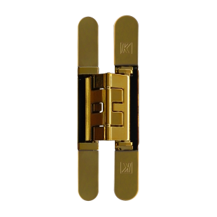 ZAWIAS WPUSZCZANY KUBICA K2460 POZŁACANY BŁYSZCZĄCY