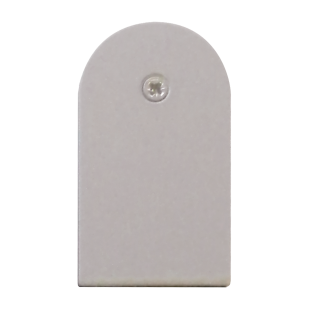 NAKŁADKA PLASTIKOWA NA ZAWIAS K5080, CHROMOWANA MATOWA