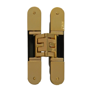 ZAWIAS WPUSZCZANY KUBICA K5080 POZŁACANY BŁYSZCZĄCY