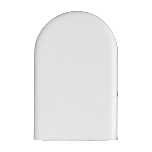 NAKŁADKA NA ZAWIAS K6100, LAKIEROWANA NA BIAŁO [OPAKOWANIE 120 SZT.]