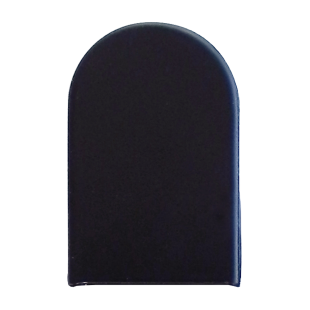 NAKŁADKA NA ZAWIAS K6100, LAKIEROWANA NA CZARNO [OPAKOWANIE 120 SZT.]