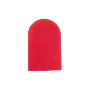 NAKŁADKA PLASTIKOWA NA ZAWIAS K6100, CZERWONA