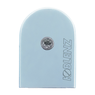 NAKŁADKA NA ZAWIAS K6200 (WKRĘCANA) DUŻA, CHROMOWANA MATOWA