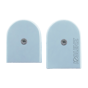 NAKŁADKA NA ZAWIAS K6200 (WKRĘCANA), CHROMOWANA MATOWA [OPAKOWANIE 36 SZT.]