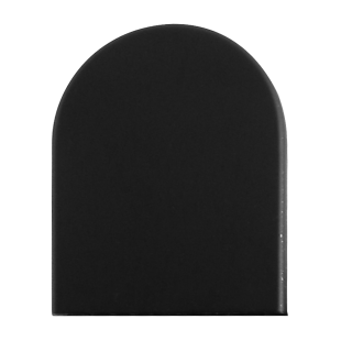 NAKŁADKA NA ZAWIAS K6200 MAŁA, LAKIEROWANA NA CZARNO