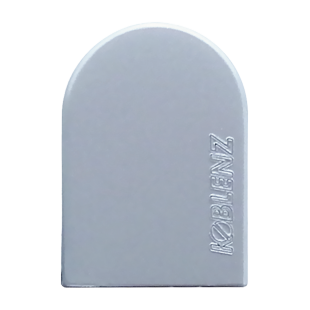 NAKŁADKA NA ZAWIAS K6400, CHROMOWANA MATOWA