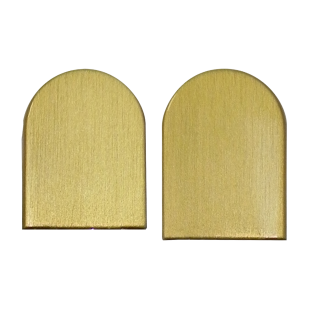 NAKŁADKA NA ZAWIAS K6400, POZŁACANA MATOWA [OPAKOWANIE 72 SZT.]