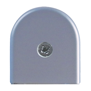 NAKŁADKA NA ZAWIAS K6700 (WKRĘCANA) MAŁA, CHROMOWANA MATOWA