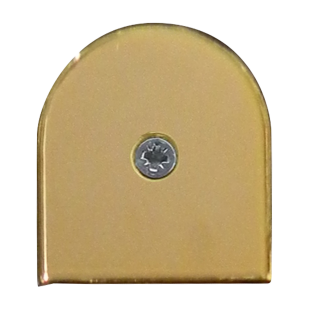 NAKŁADKA NA ZAWIAS K6700 (WKRĘCANA) MAŁA, POZŁACANA