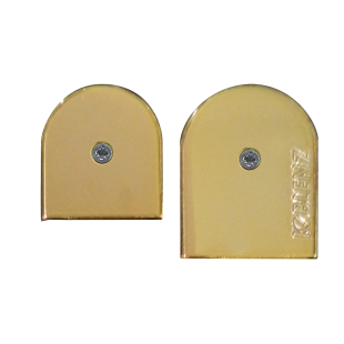 NAKŁADKA NA ZAWIAS K6700 (WKRĘCANA), POZŁACANA [OPAKOWANIE 36 SZT.]