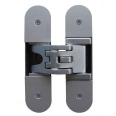 ZAWIAS WPUSZCZANY KUBICA K6700 HD (WKRĘCANE NAKŁADKI) CHROMOWANY MATOWY [OPAKOWANIE PRZEMYSŁOWE]