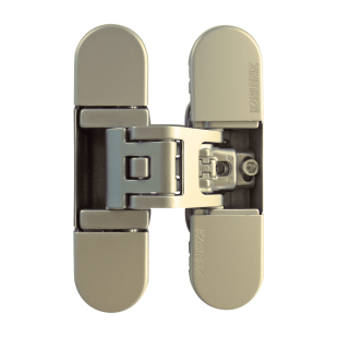 ZAWIAS WPUSZCZANY KUBICA K6700 HD NIKLOWANY MATOWY