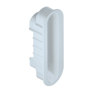 ZACZEP DO ZAMKA SPINOFF (MAGNETYCZNY), LAKIEROWANY NA BIAŁO