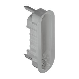 ZACZEP DO ZAMKA SPINOFF [WKRĘCANY], CHROMOWANY MATOWY