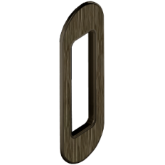 NAKŁADKA NA ZACZEP DO ZAMKA SPINOFF PREMIUM, BRĄZOWIONA PRZECIERANA