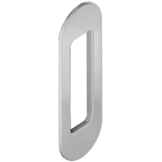 NAKŁADKA NA ZACZEP DO ZAMKA SPINOFF PREMIUM, CHROMOWANA MATOWA