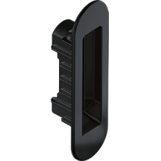 NAKŁADKA NA ZACZEP DO ZAMKA SPINOFF [OŚCIEŻNICA ALUMINIOWA], LAKIEROWANA NA CZARNO