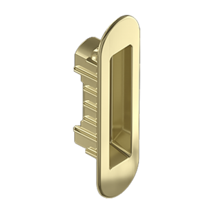 NAKŁADKA NA ZACZEP DO ZAMKA SPINOFF [OŚCIEŻNICA ALUMINIOWA], POZŁACANA MATOWA