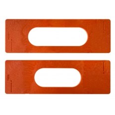 KOMPLET NAKŁADEK NYLONOWYCH [2 SZT.] NA PRZYRZĄD DO MONTAŻU ZAWIASU INVISACTA IN300/303/305