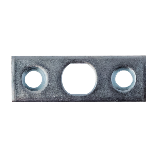 PŁYTKA PODŁOGOWA DO ZASUWY CZOŁOWEJ, GALWANIZOWANA NA BIAŁO