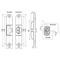STABILIZATOR INVISACTA 230 GALWANIZOWANY NA BIAŁO STABILIZATOR INVISACTA 230 GALWANIZOWANY NA BIAŁO