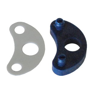 PODKŁADKI DYSTANSOWE INVISACTA 230/235 (12 szt. x 0,5mm + 12 szt. x 4mm), NIEBIESKIE