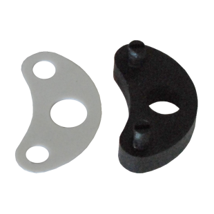 PODKŁADKI DYSTANSOWE INVISACTA 230/235 (12 szt. x 0,5mm + 12 szt. x 5mm), CZARNE