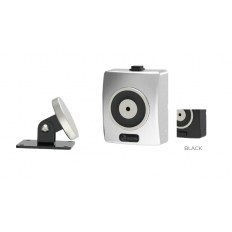 TRZYMACZ DRZWIOWY 55kg, NAŚCIENNY, 24VDC, CZARNY