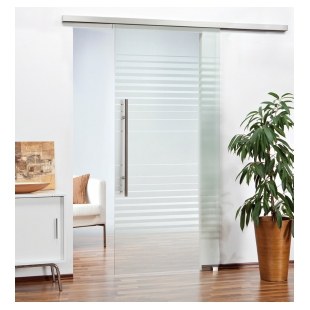 SYSTEM BELWEDER SLIDE DO SZKŁA DO 80 KG, 2000 mm, ALUMINIUM SREBRNE