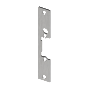 BLACHA CZOŁOWA DO ELEKTROZACZEPU 62, 25x160mm, STAL NIERDZEWNA, LEWA