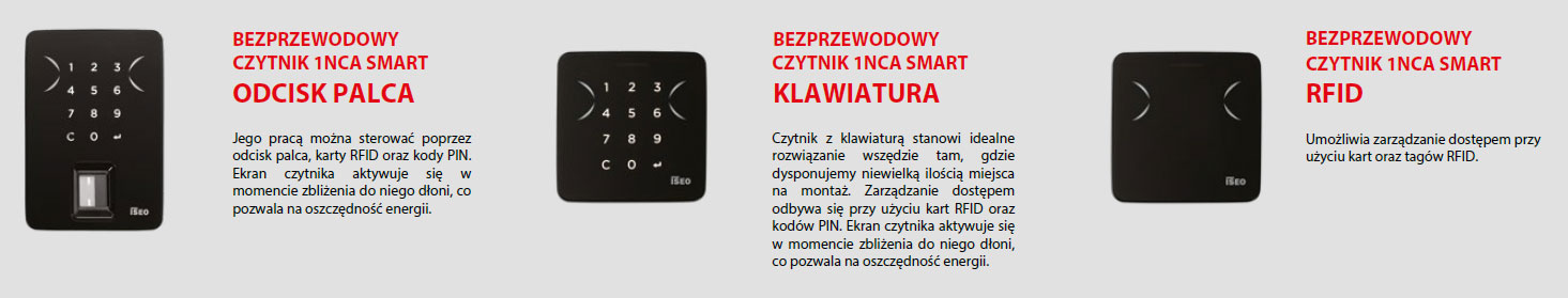 Czytniki zbliżeniowe serii 1NCA